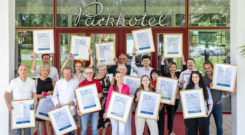 Mitarbeiterehrung Parkhotel Poertschach