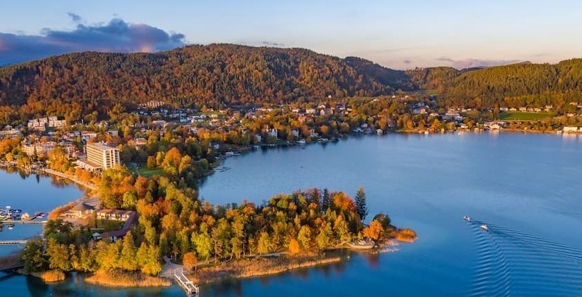 Herbstliche Pörtschacher Halbinsel